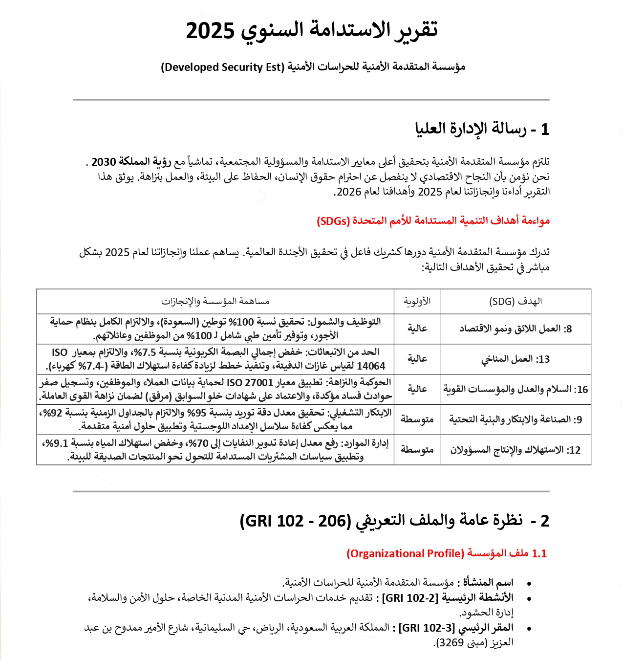 Page 1 of company documents