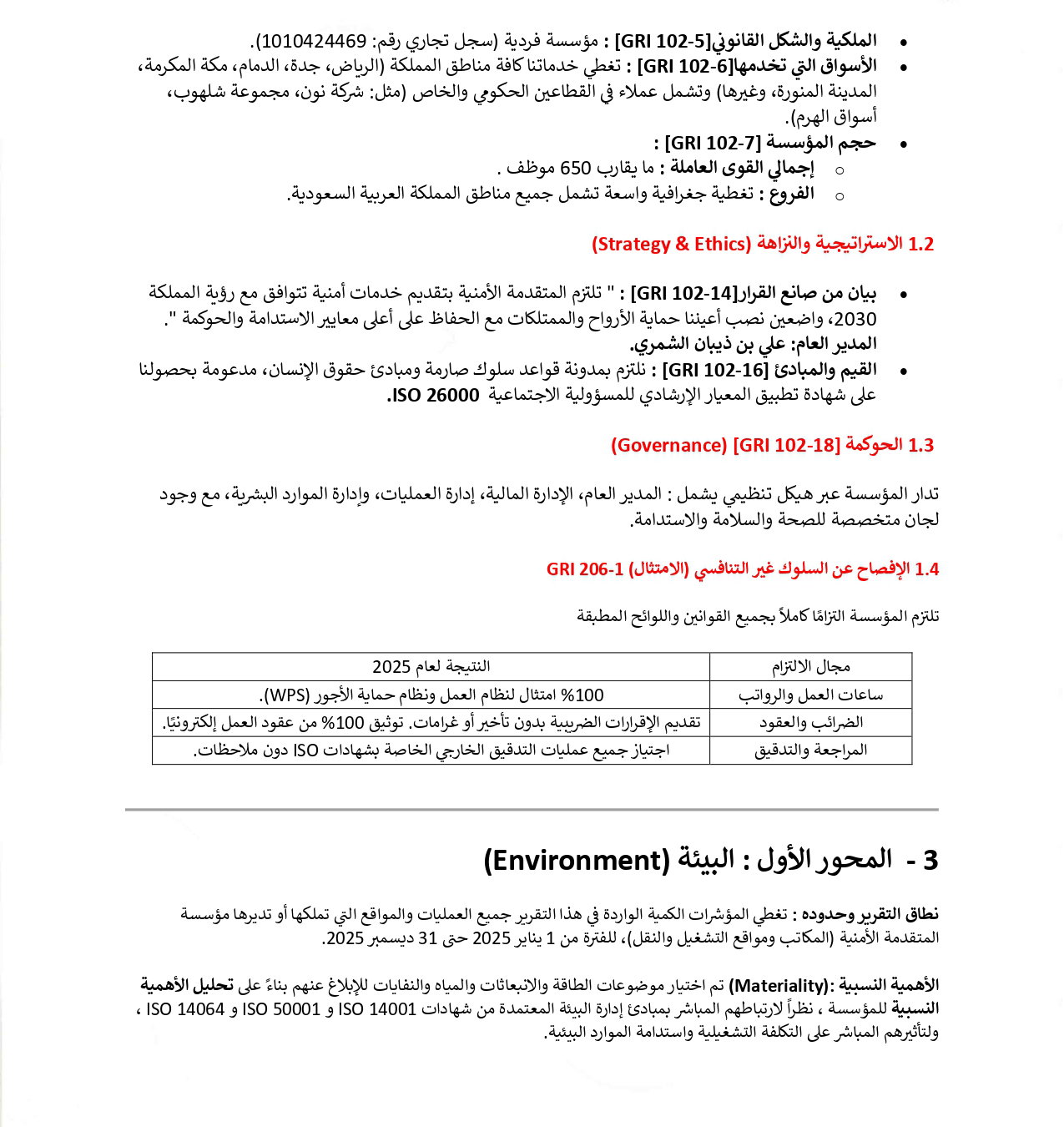 Page 2 of company documents